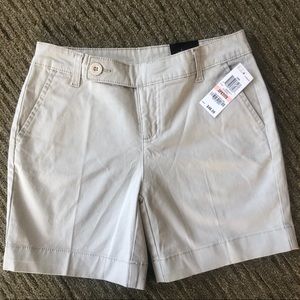 Style & Co Beige Mid Rise Tummy Control Shorts